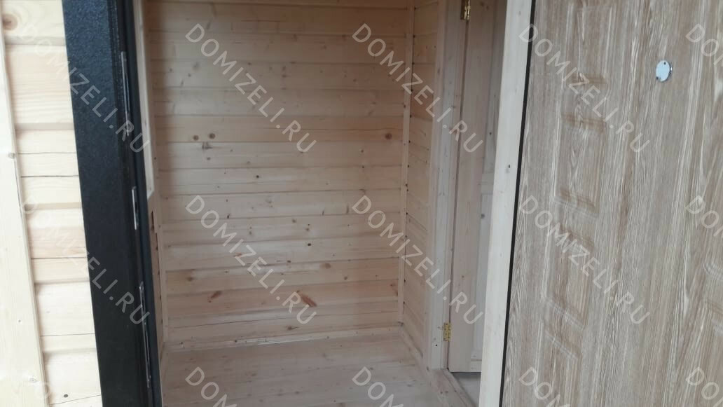 БАНЯ ИЗ БРУСА 6×4 «Б35» (26,6 кв.м., 1 этаж, 6 на 4, с просторной комнатой отдыха, душевой и парной) — фото 8